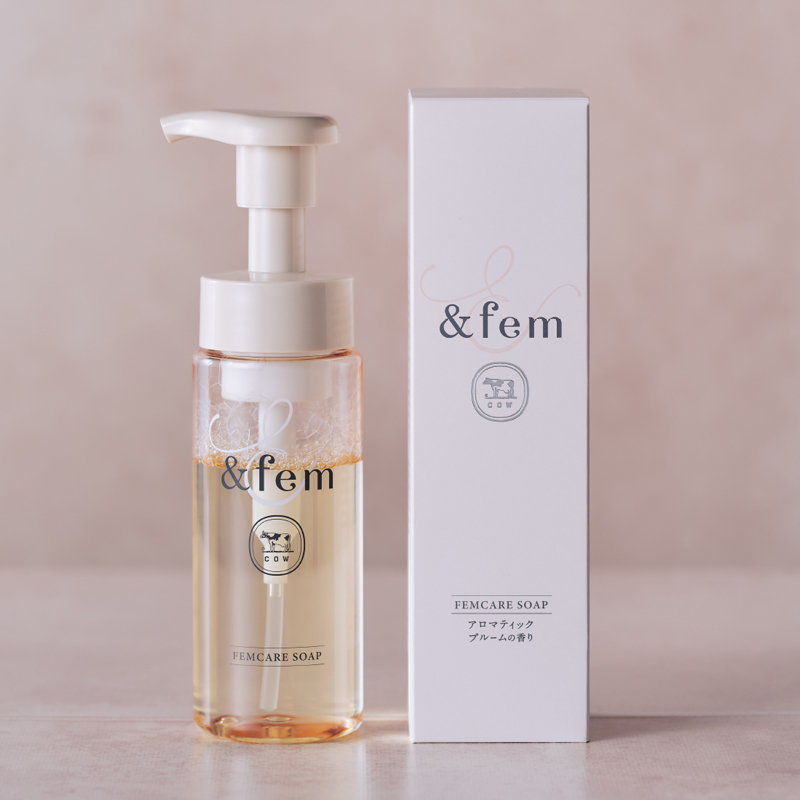 アンドフェム　フェムケア泡ソープ　ポンプ付